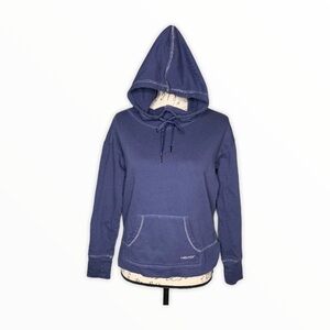 Head Metallic Trim Pullover Hoodie